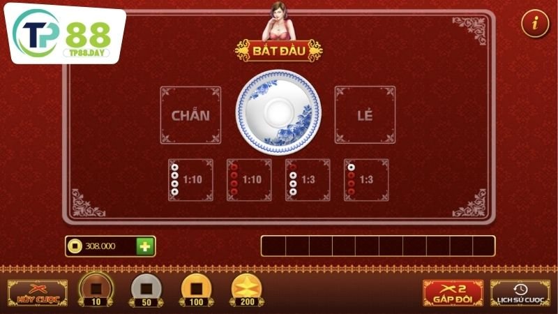 Chiến thuật xóc đĩa bịp TP88 thường dùng để qua mắt nhà cái